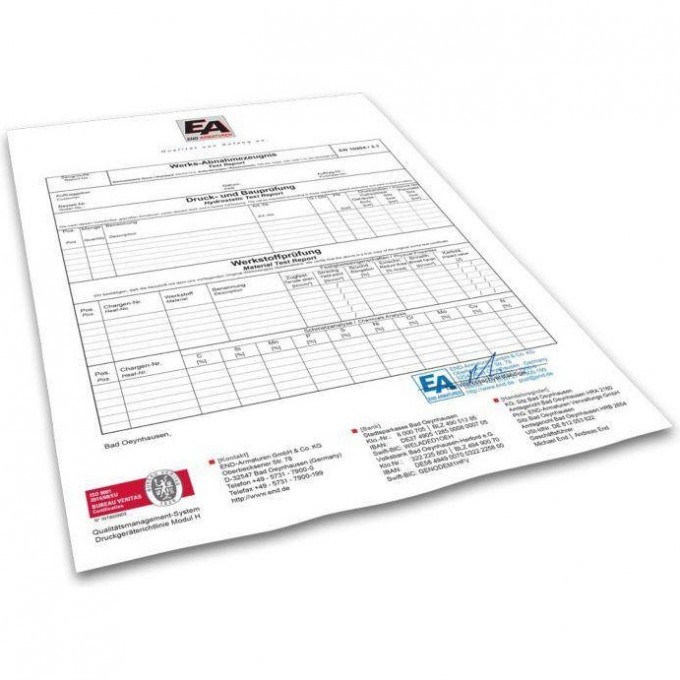 Версия ATEX END Armaturen SV-ATEX END-ARMATUREN 9442